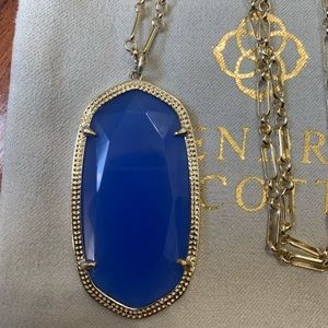 Kendra Scott Periwinkle Cat’s Eye Gold Reid